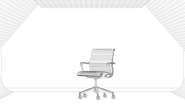 3ds herman miller setu office chair - Herman Miller Setu Chair by mrviz